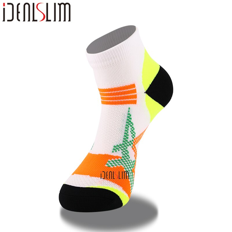 IDEALSLIM Sport Socken viel für Männer Frauen Jungen Laufen Socken Atmungsaktiv Schnell Trocknend Runnnig Socken: Weiß- 1 Paris