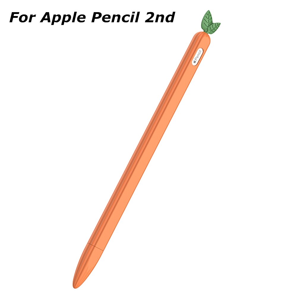 Protective Cover Case For Apple Pencil 2 Silicone Case For iPad Pencil 1 2 Anti-lost Case For Apple Pencil 2 1 Stylus Protector: For Pencil 2 01