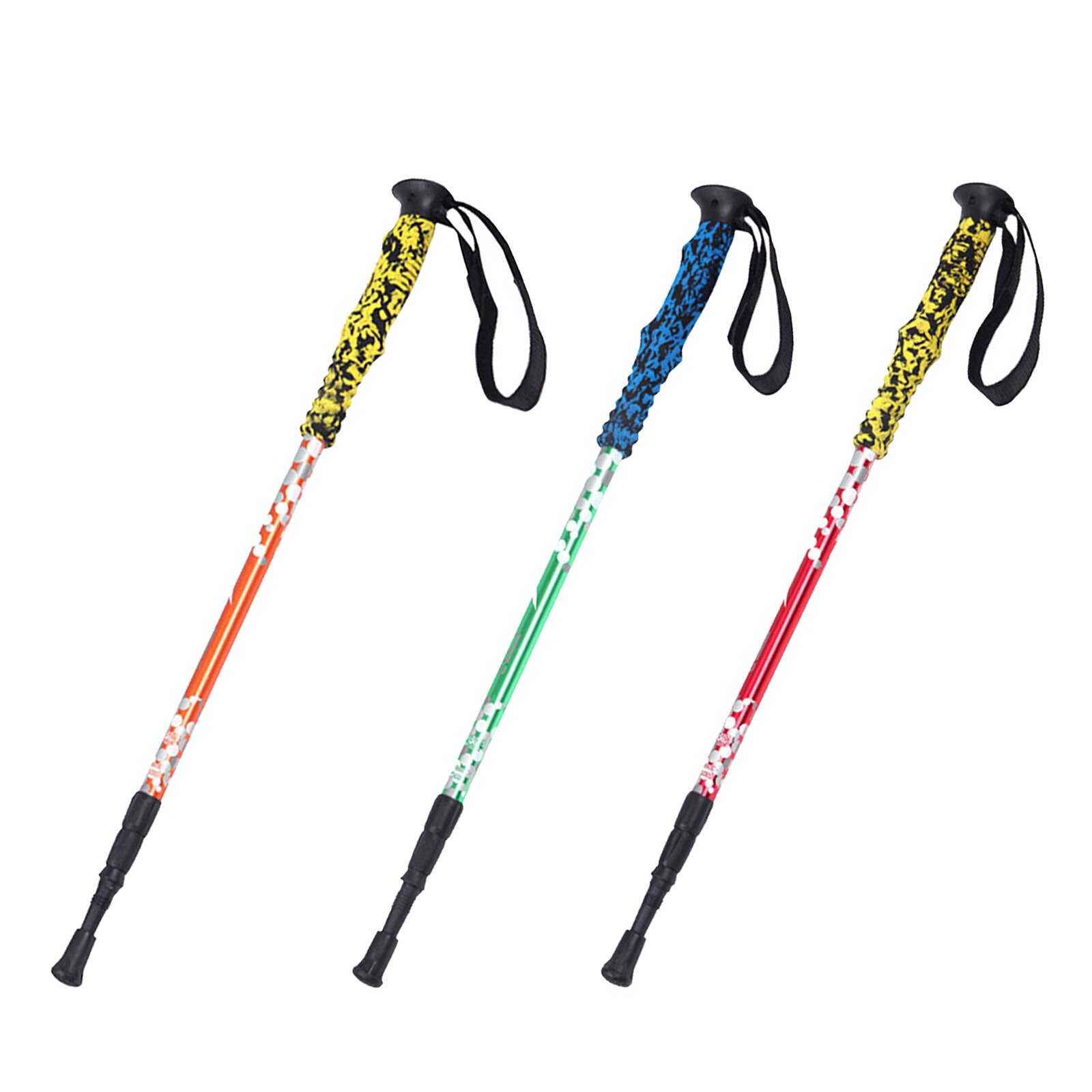 Trekking Poles Folding Hiking Stick Telescopic Hiking Poles Trekking Stick Walking Poles Nordic Walking Sticks