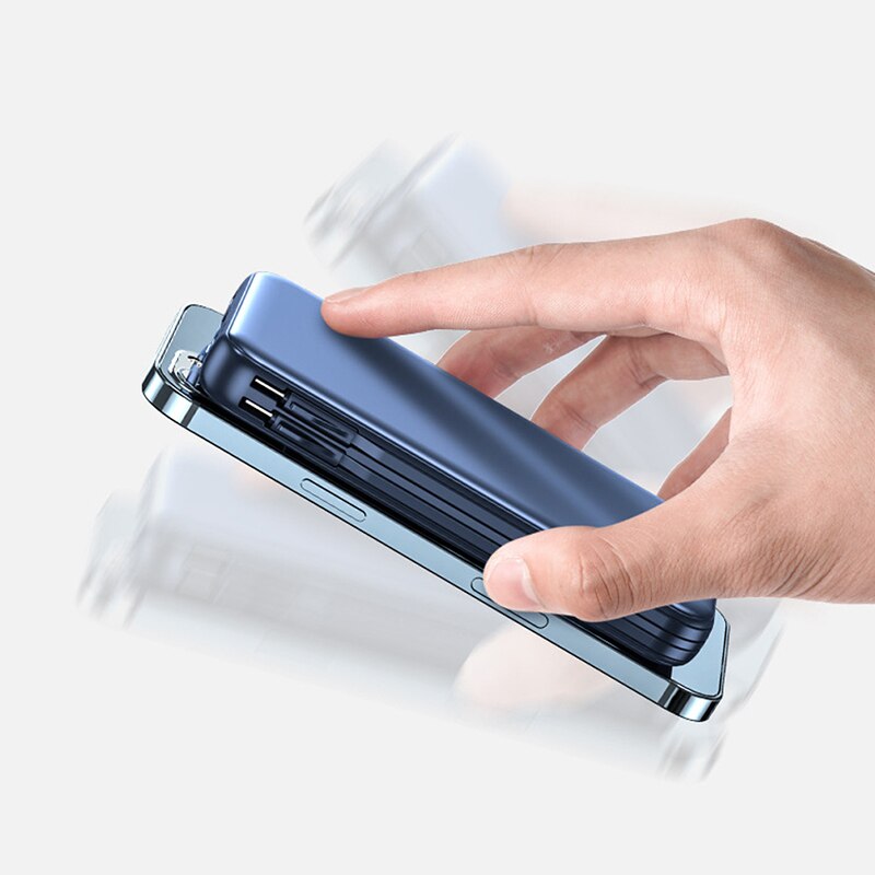 10000mAh Magnetic Qi Wireless Charger Power Bank for iPhone Xiaomi Samsung Poverbank Portable External Battery Charger Powerbank