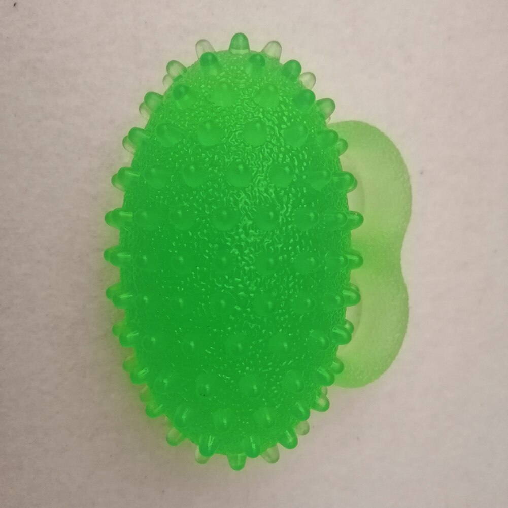 Hand Grip Strengthener Grip Exercise Ball with Massage Points, Finger Holes for Adults and Kids