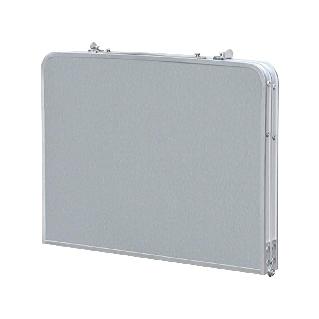 Silver White Small 62x41x28cm/24.4x16.1x11" PC Laptop Table Bed Desk Camping