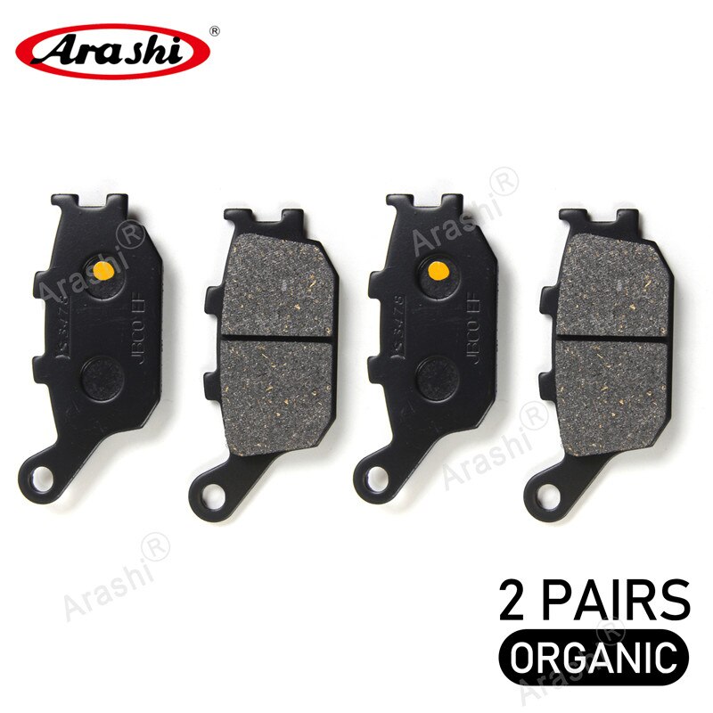 Arashi Voor Remblokken Voor Honda Nc 700 S Abs/Dct Motorfiets Schijven Rotoren Schijf pad Accessoires NC700S: 2 Pair Rear Pads