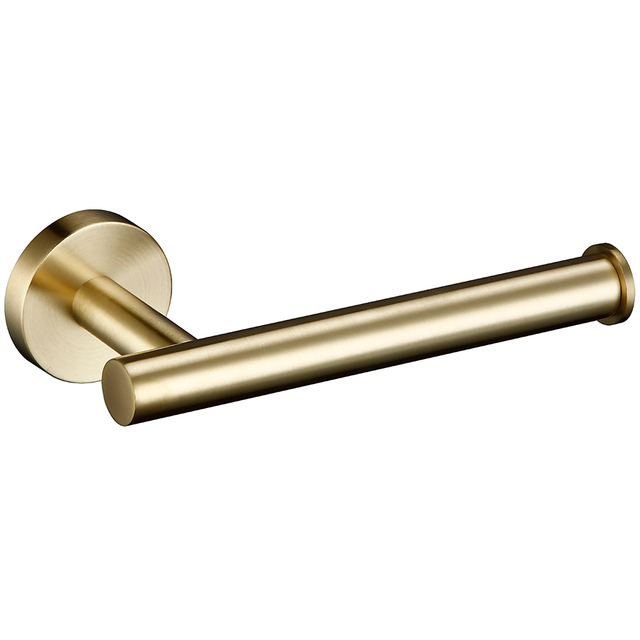 Badezimmer-Accessoires-setzt, mattschwarz, Rotguss, Chrom, gebürstetes Gold, Kleiderhaken, Handtuchhalter, Papierhalter, Smesiteli-Edelstahl