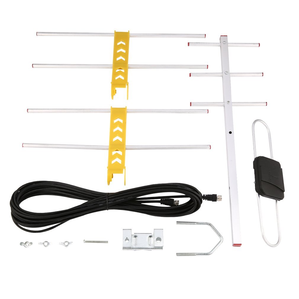 LAN-HD8E Outdoor HD Digital Outdoor TV Antenna For DVBT2 HDTV ISDBT ATSC High Gain Strong Signal Outdoor TV Antenna