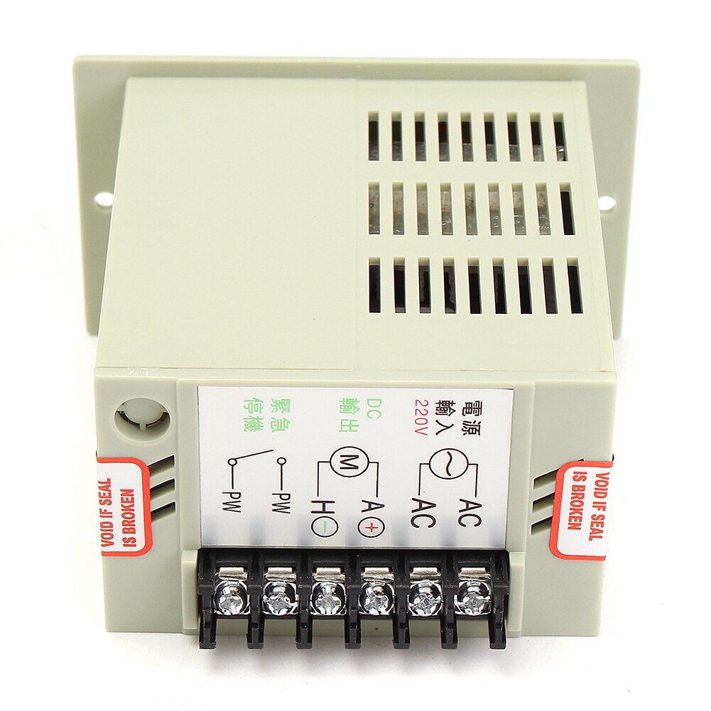 Variable Control 50HZ Replacement Home Motor Speed Controller 220V Electronic Over Current Protection For DC 0-500W