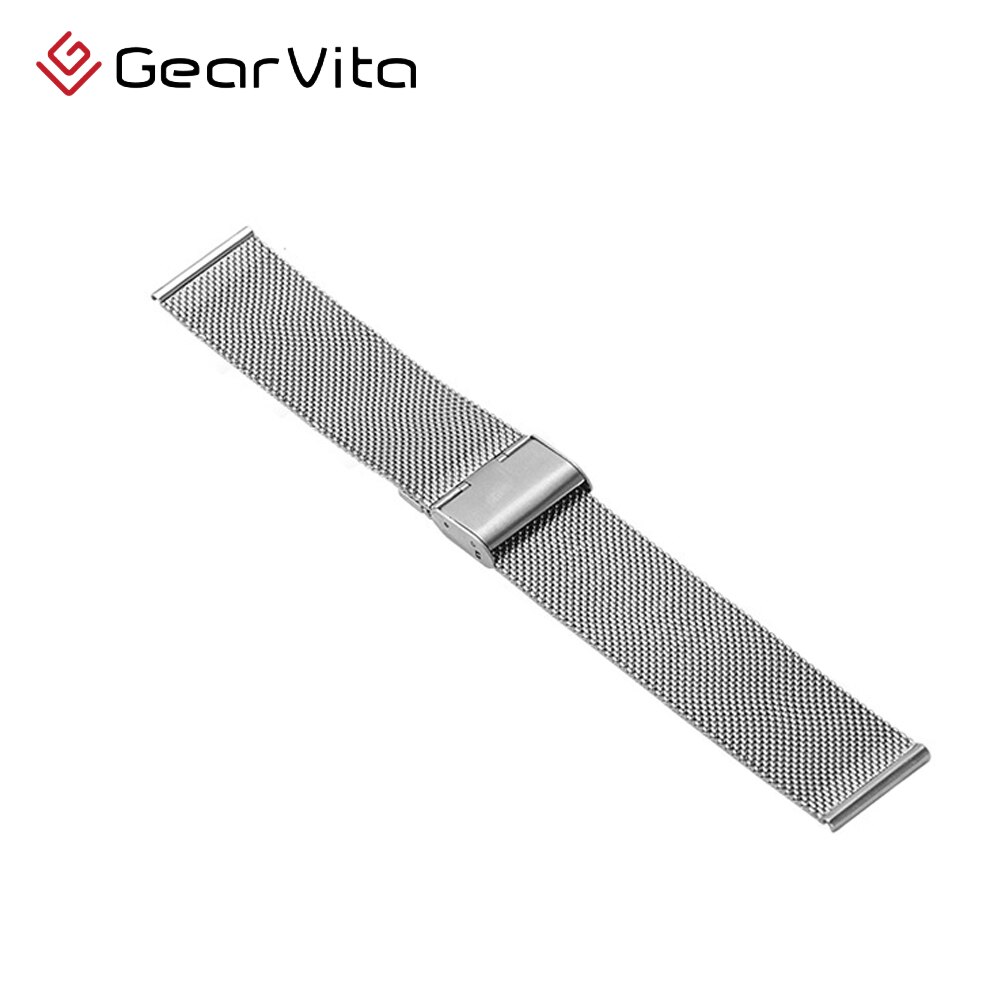 20mm smartwatch stål klockarmband för  sg2 s2 s20 dt99 dtx  dt35 smart klocka byte armband armband för dam herrklocka: Silver- / 1 st