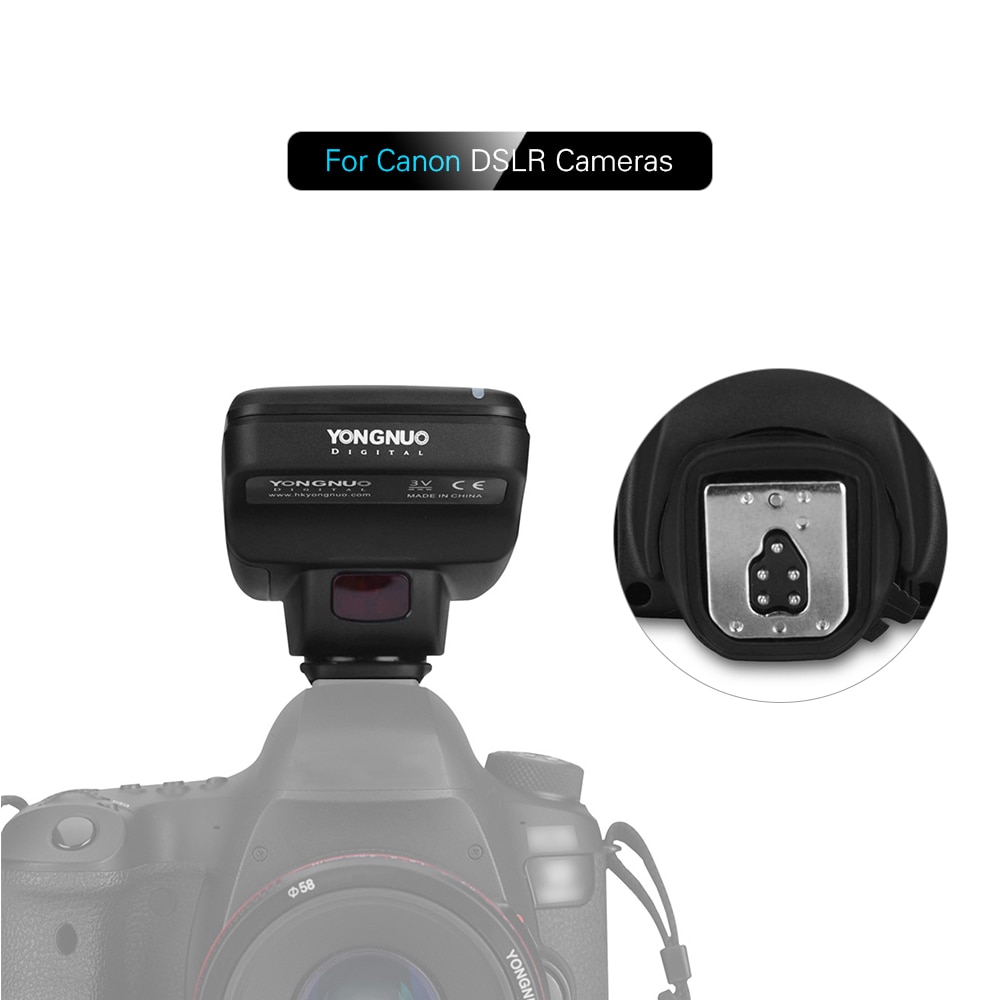 YONGNUO YN560-TX PRO 2,4G en la Cámara disparador de Flash transmisor inalámbrico para cámara Canon DSLR YN862/YN968/YN200/YN560 Speedlite