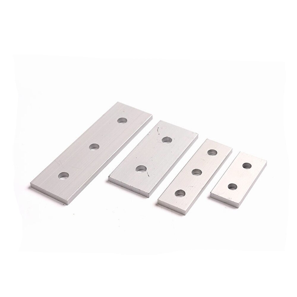 1pcs Angle Connector Aluminum Mount Plate for connector 20/30/40/45 2/3/ 4 Hole Link End Parallel Vertical Joint Connect
