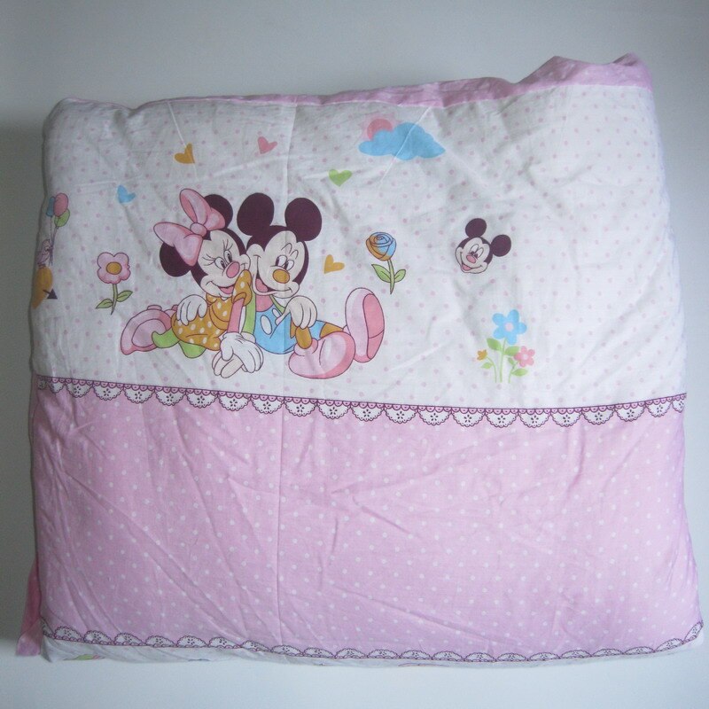 100 x 120cm tegneserie baby tremmedyne baby dreng pige dyne pink baby dyne med fyldstof bomuld babysengebetræk  cp03