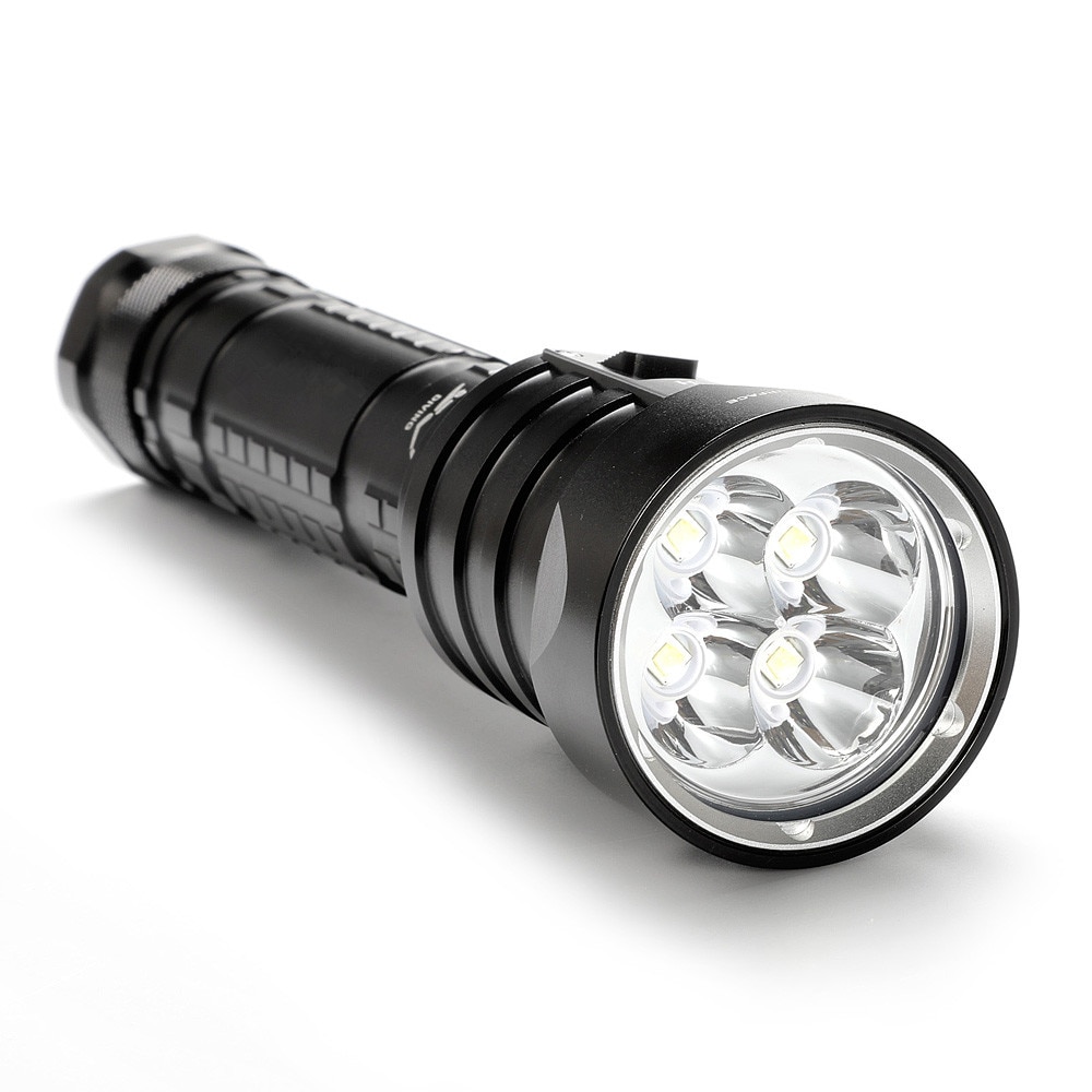 Ekaiou DX4S (upgraded from DX4) XM-L L2 LED diving flashlight torch brightness waterproof 100m white light led torch