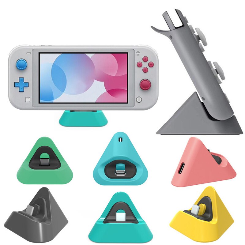 In Voorraad Universele Schakelaar Lite Dock Schakelaar Opladen Dock Voor De Nintendo Switch Lite Type C Charger Base Stand Ondersteuning