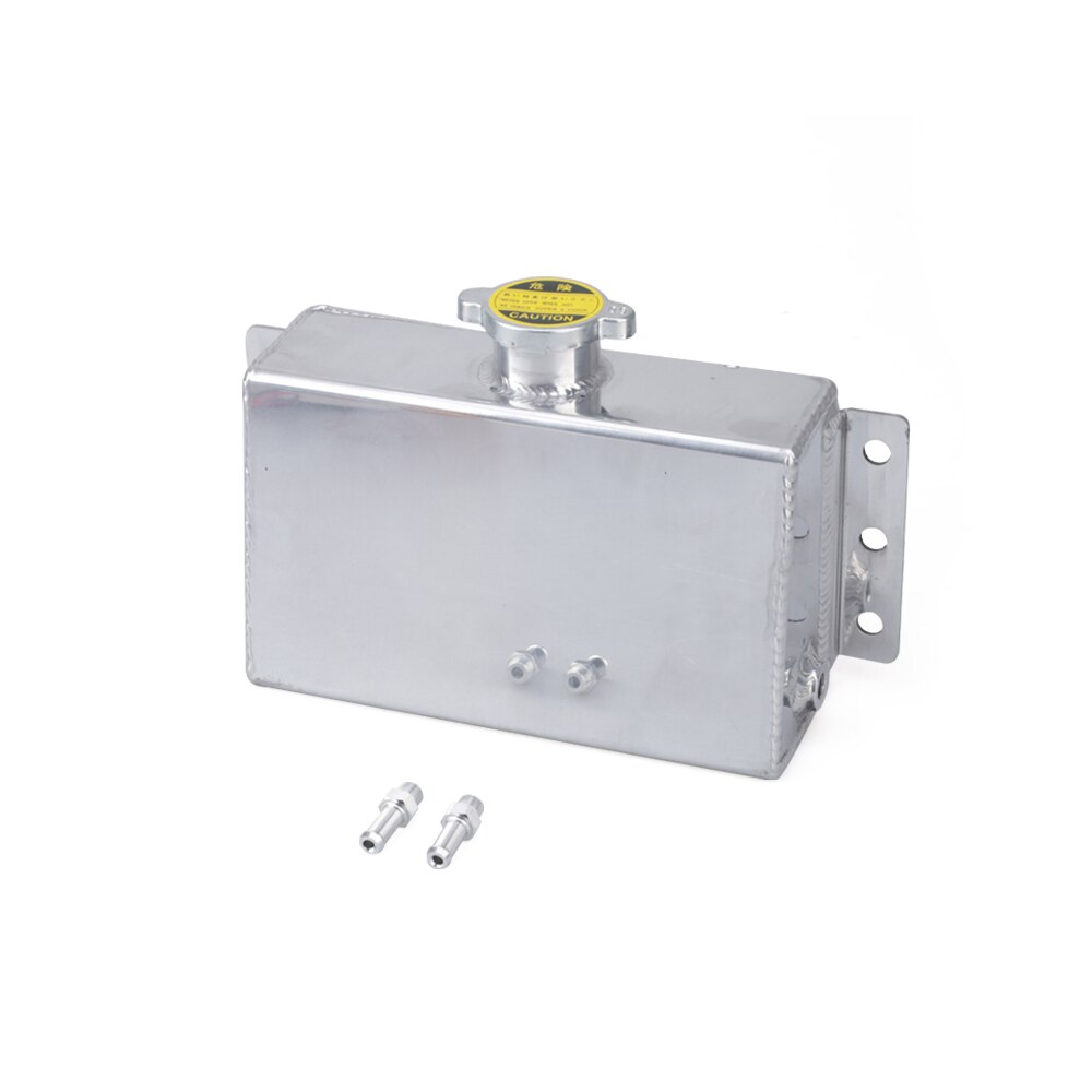 thumbnail image 2 of Silver Aluminum Coolant Overflow Tank For 03-07 Honda Accord 04-08 Acura TL With Cap 2 of 4