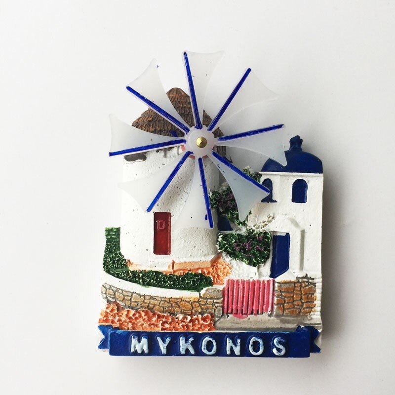 Malaysia Greece Fridge Magnets Tourist Souvenir Melaka Kuala Lumpur 3d Resin Relief Scenery Refrigerator Sticers Home Decor: 7