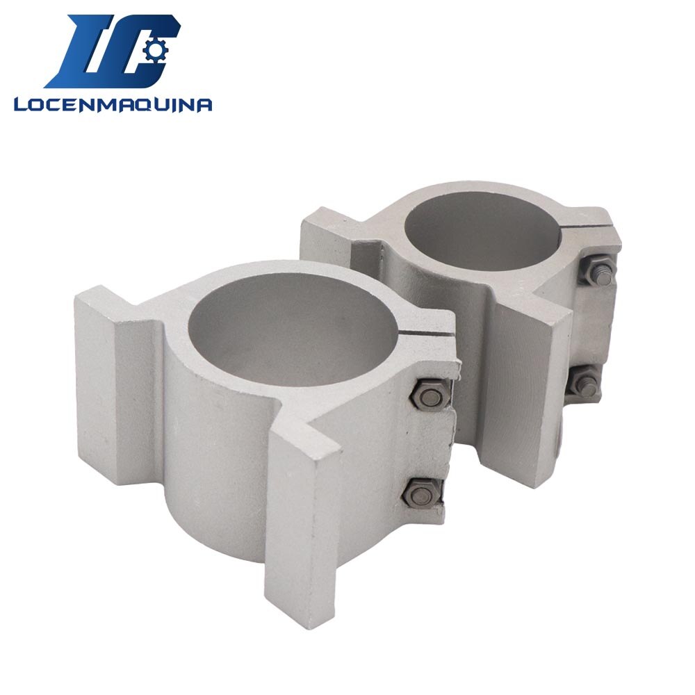 Cast Aluminum 65mm 80MM CNC Spindle Clamp for 1.5KW 2.2KW Spindle Tighten Tool