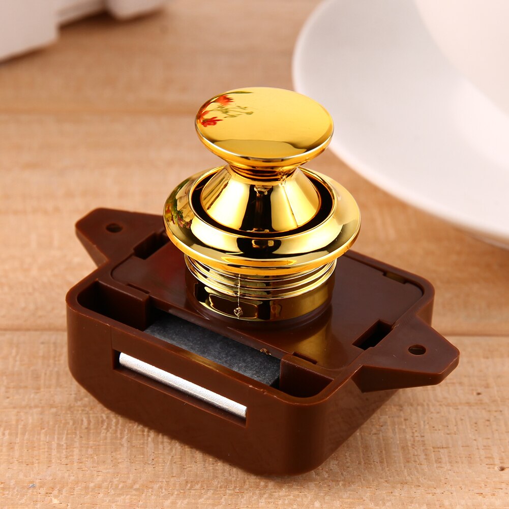 Push Lock Knop Vangst Lock Kastdeur Camper Caravan Lock Thuis Kabinet Lade Vergrendelingen Knop Lock voor Meubels Hardware