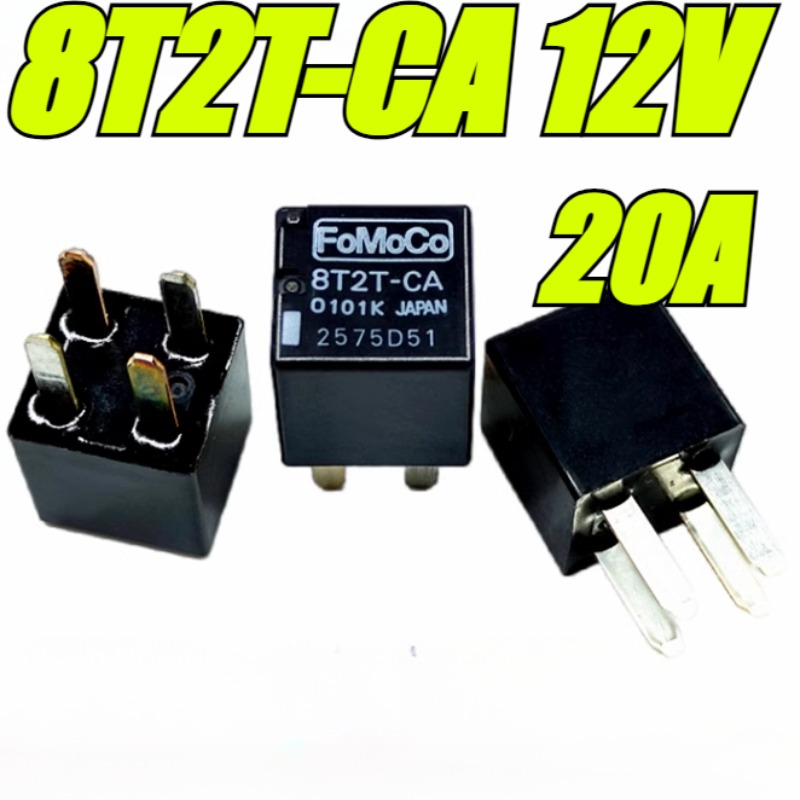 (mærkeoriginal) 1 stk./parti 100%  originale ægte relæer :8 t 2t-ca 12v 20a 4 ben  g8va-1 a 4t- r bilrelæ