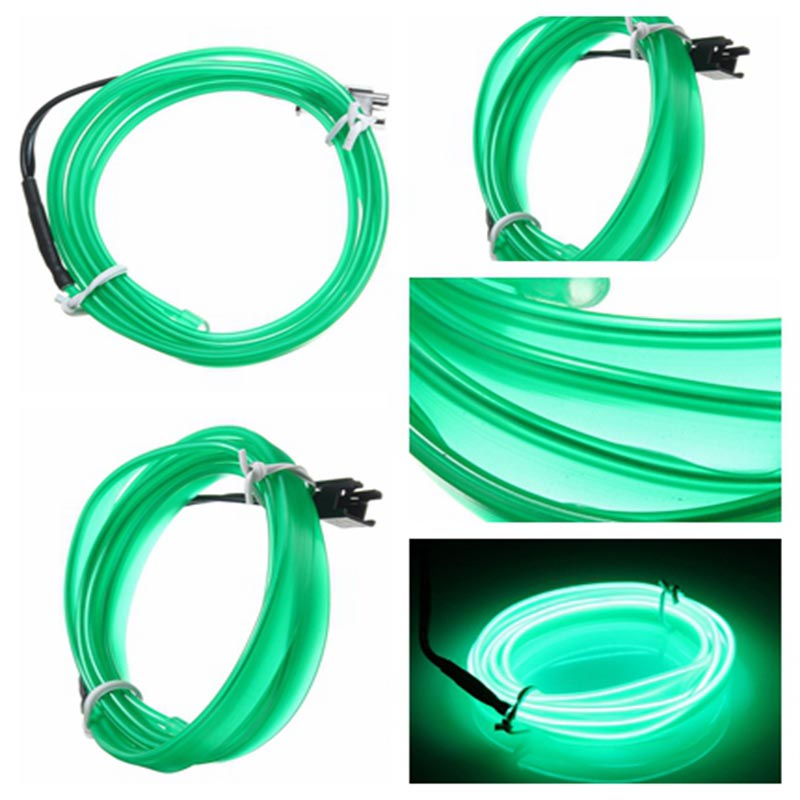 1M Led Flexibele El Wire Neon Lights Glow Lamp Licht Strip Festival Party House Home Decorations Strip Verlichting String lamp