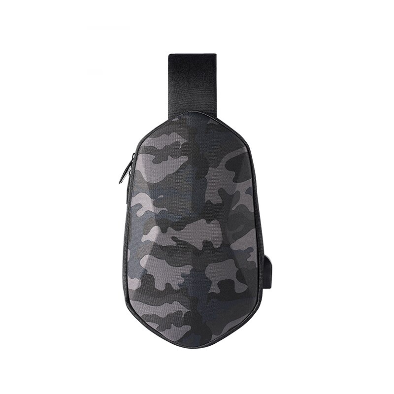 Xiaomi-Bolso de pecho con poliedro impermeable para hombre y mujer, mochila de hombro portátil para ocio: Camouflage green