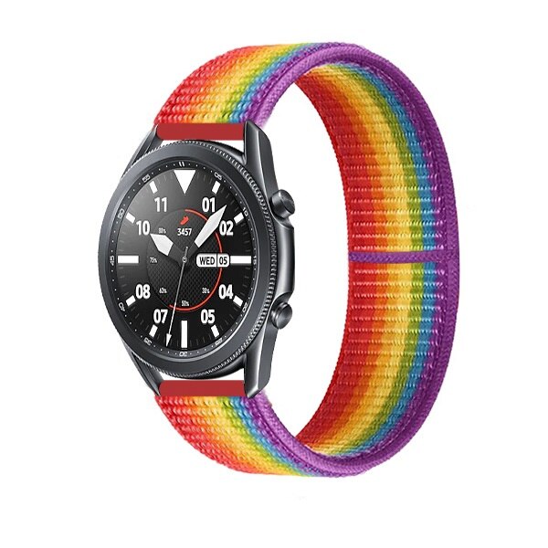 Esporte laço tecido pulseira de pulso para xiaomi huami amazfit gts gtr 42mm respirável faixa de relógio ajustável para amazfit bip lite
