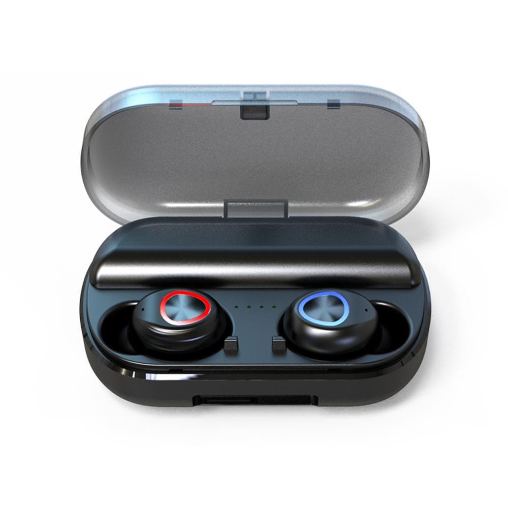 V10 TWS Earphones Cordless ecouteur Bluetooth 5.0 Noise Isolating True Wireless Earbuds LED Display Earpiece 1200 mAh