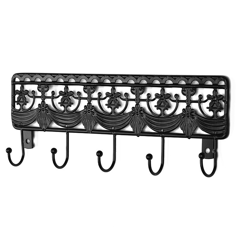 Crochets à clé support mural clés cintre patère à vêtements crochet de porte pour la maison stockage salle de bain cuisine manteau suspendus organisateur fer ancre