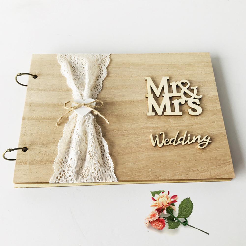 DIY Scrapbook Photo Album Accessories Set for Wedding Signature Decoration
