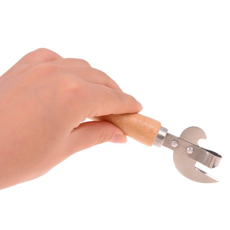Outdoor Picknick Jar Flesopener Professionele Side Cut Blikopener voor Blikken Deksel Handleiding Metalen Blikopener Keuken Gereedschap