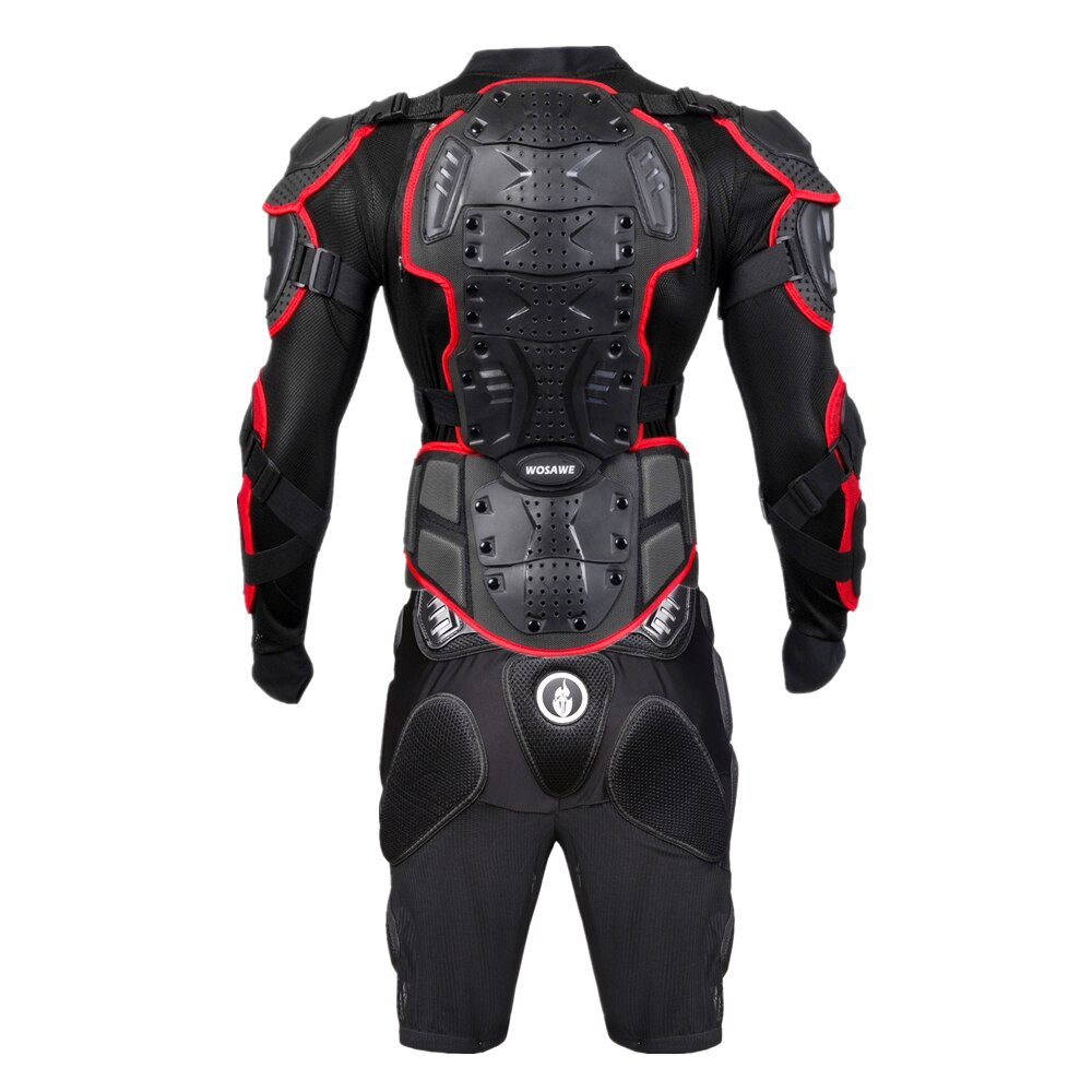 WOSAWE moto cross kleding combinaties moto borst Terug ondersteuning kleding Armor hip Protector jassen mannen moto cross Kleding