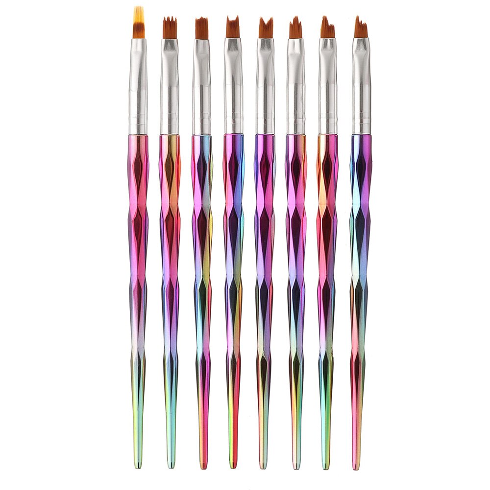 Aufbaugel Für Gelnägel Nail Art Gelpinsel Fineliner Diamant-Serie Designer Pinsel UV Gel Gel Pinsel