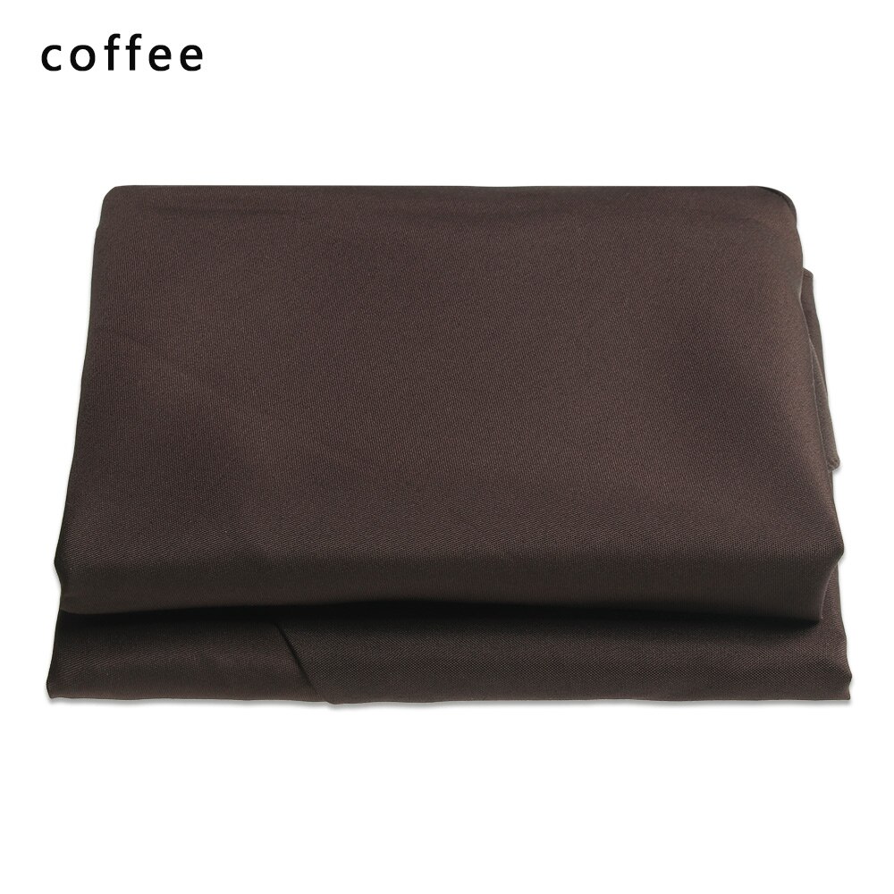 1PC Anti-Ultraviolet Umbrella Cloth Tent Covers Waterproof Anticorrosive Polyester Cloth Canopy Cover Replacement Garden Parasol: Coffee