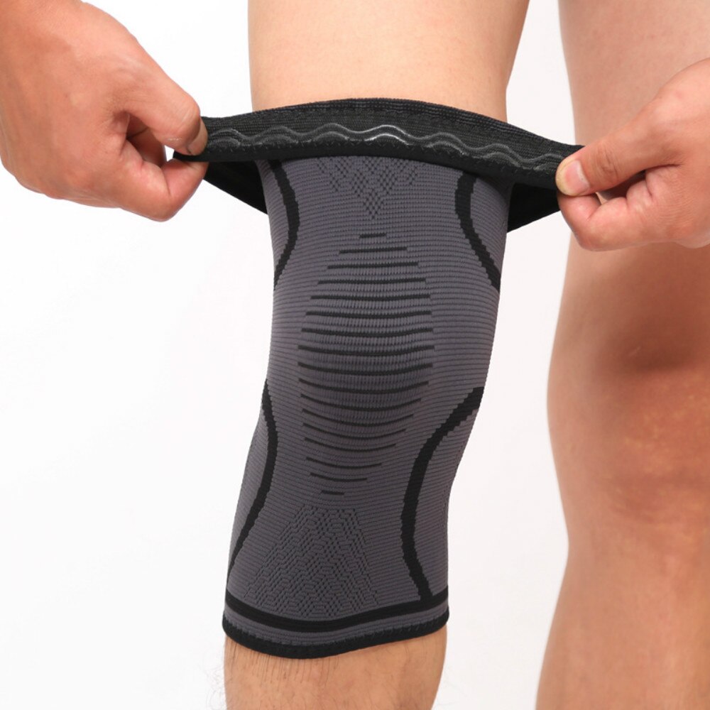 1PCS Fitness Running Cycling KneePad Support Patella Brace Elastic Nylon Sport Compression Knee Pad Sleeve Basketball Volleyball