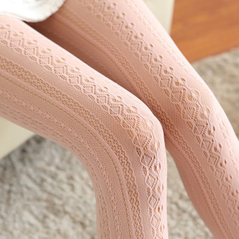 9 kleuren gebreide katoenen panty's voor dames, meisjes, panty's, winter, herfst, warme gehaakte panty's, dameskleding