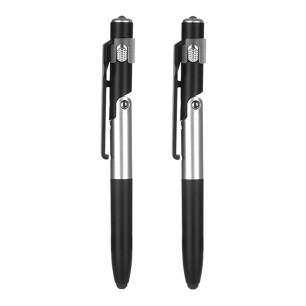 Mini stylet tactile pliable capacitif avec led pour tous les écrans tactiles: Noir