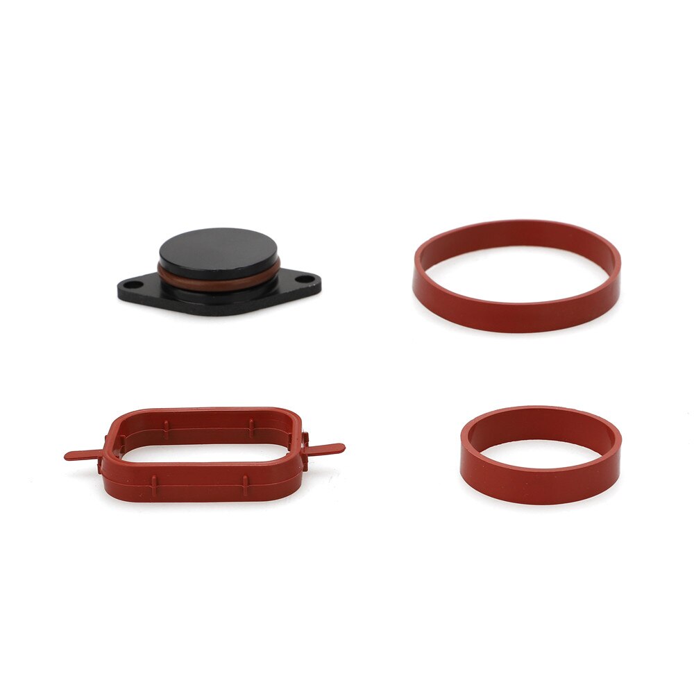 Tapas de aleta de remolino automático, tapones en blanco de eliminación con juntas Ntake para BMW M57, M57N, M57TU, YC101490, 6x22 MM y 6x33 MM