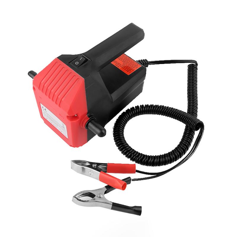 Fuel Pumps 12V/24V Electric Diesel Pump Oil Transfer Extractor Fluid Siphon Car Motorbike Fuel Supply System: Default Title
