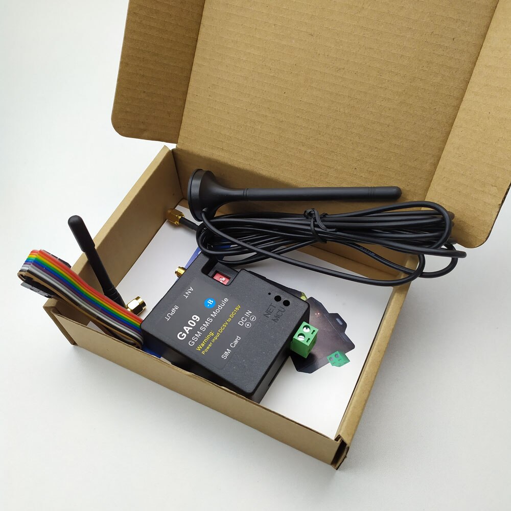 Mini sistema de alarma GSM de GA09-B, control por aplicación 3G y GSM, 8 canales