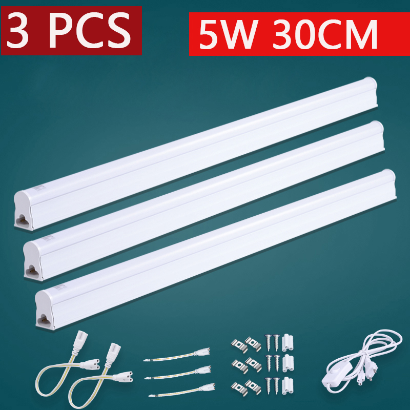 Luces Led para armario de cocina, iluminación Led para armario, 5W, 10W, 20W, lámpara de pared de tubo para habitación, armario, cocina, hogar, 220V