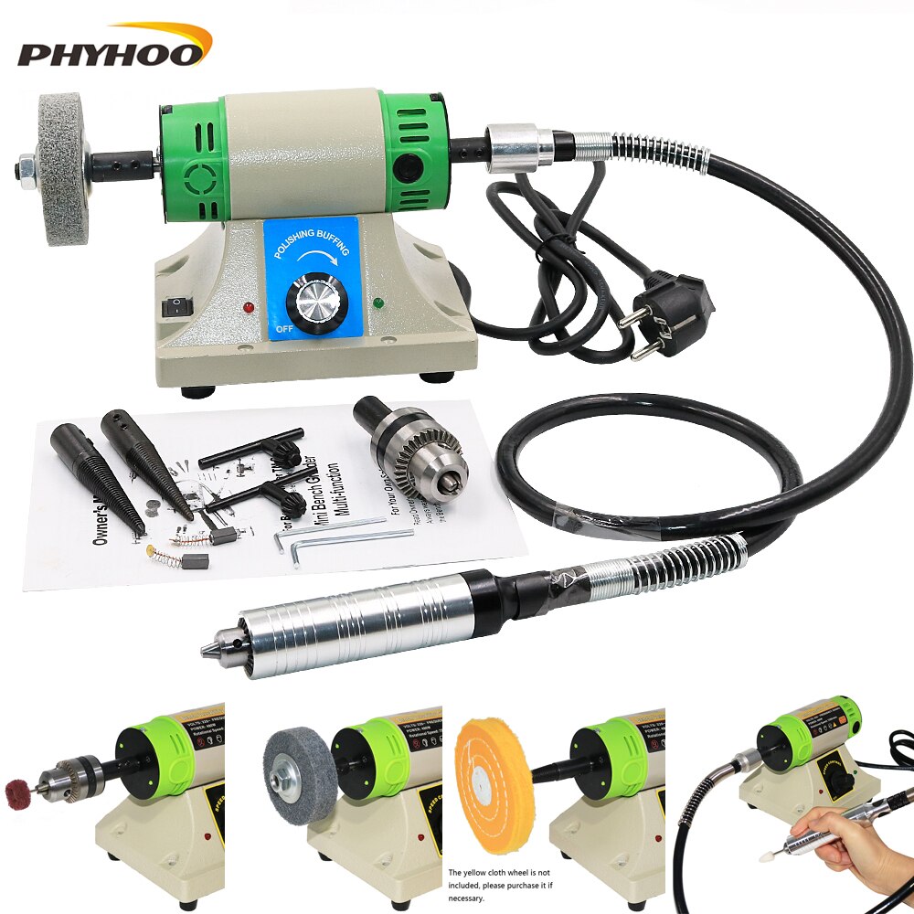 Multi-function use Desktop Grinding machine Polishing Carving Jewellery Making tool set