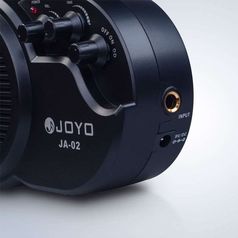 JOYO-amplificador de guitarra portátil JA-02, Mini amplificador de guitarra eléctrica, efecto de distorsión limpio, altavoz, Jack de auriculares de 3,5mm
