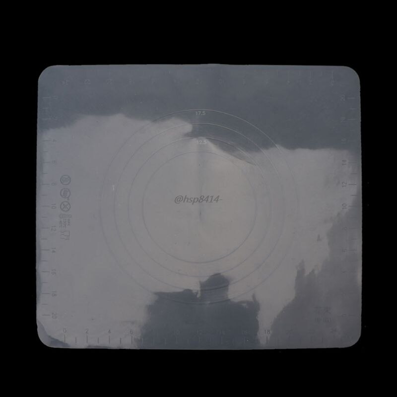 Reusable Silicone Clear Mat Resin Table Pad High Temperature Resistance Waterproof Protector Jewelry Casting Moulds Mat Tools: L