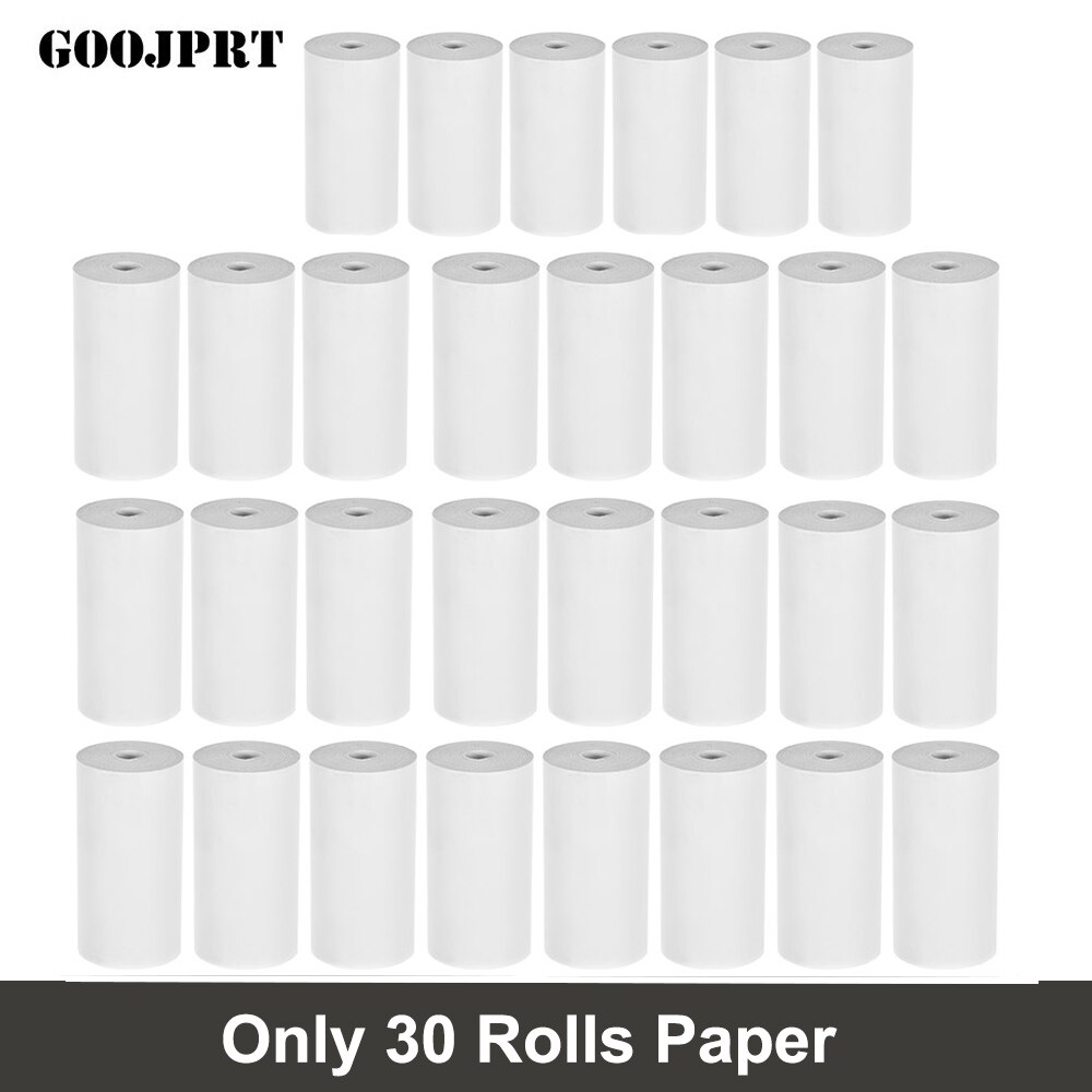 Draadloze Mini 58Mm Printer Draagbare Thermische Printer Bluetooth-Compatibele Telefoon Android Ios Pc Pocket Bill Impresoras: Only 30 Rolls Paper