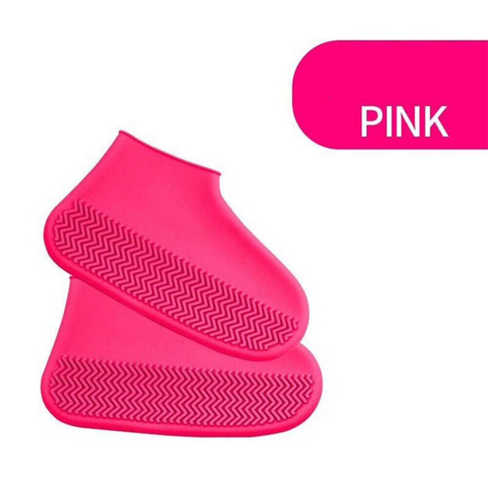 Newly Waterproof Shoe Covers Cycling Rain Reusable Vicedeal