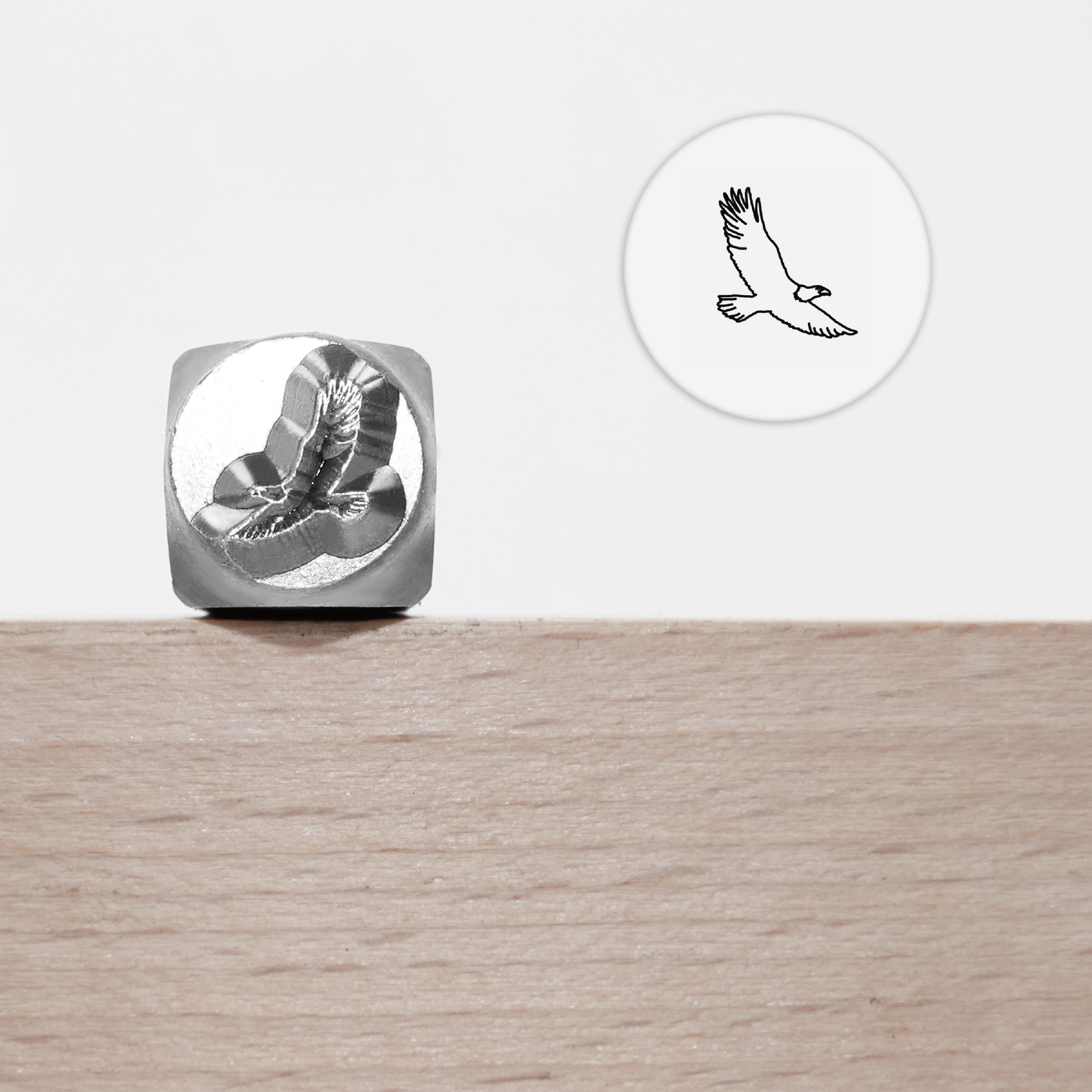 Metal Stamping Jewelry Making Supplies Forest Animals Metal Stamp for Metal, Jewelry (8.5mm): Pink