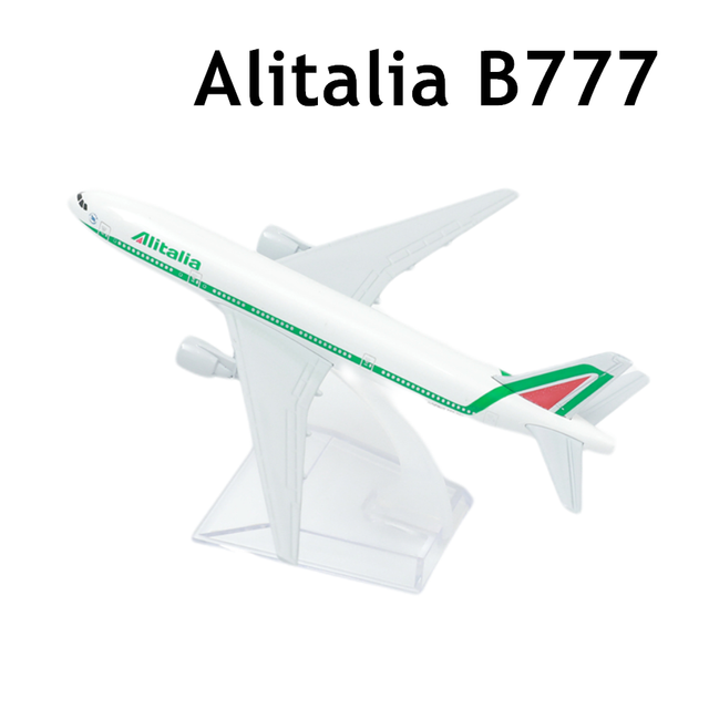 Spagna Iberia Airlines A330 modello di aereo 15cm lega aviazione da collezione pressofuso ornamento in miniatura giocattoli Souvenir: Alitalia B777