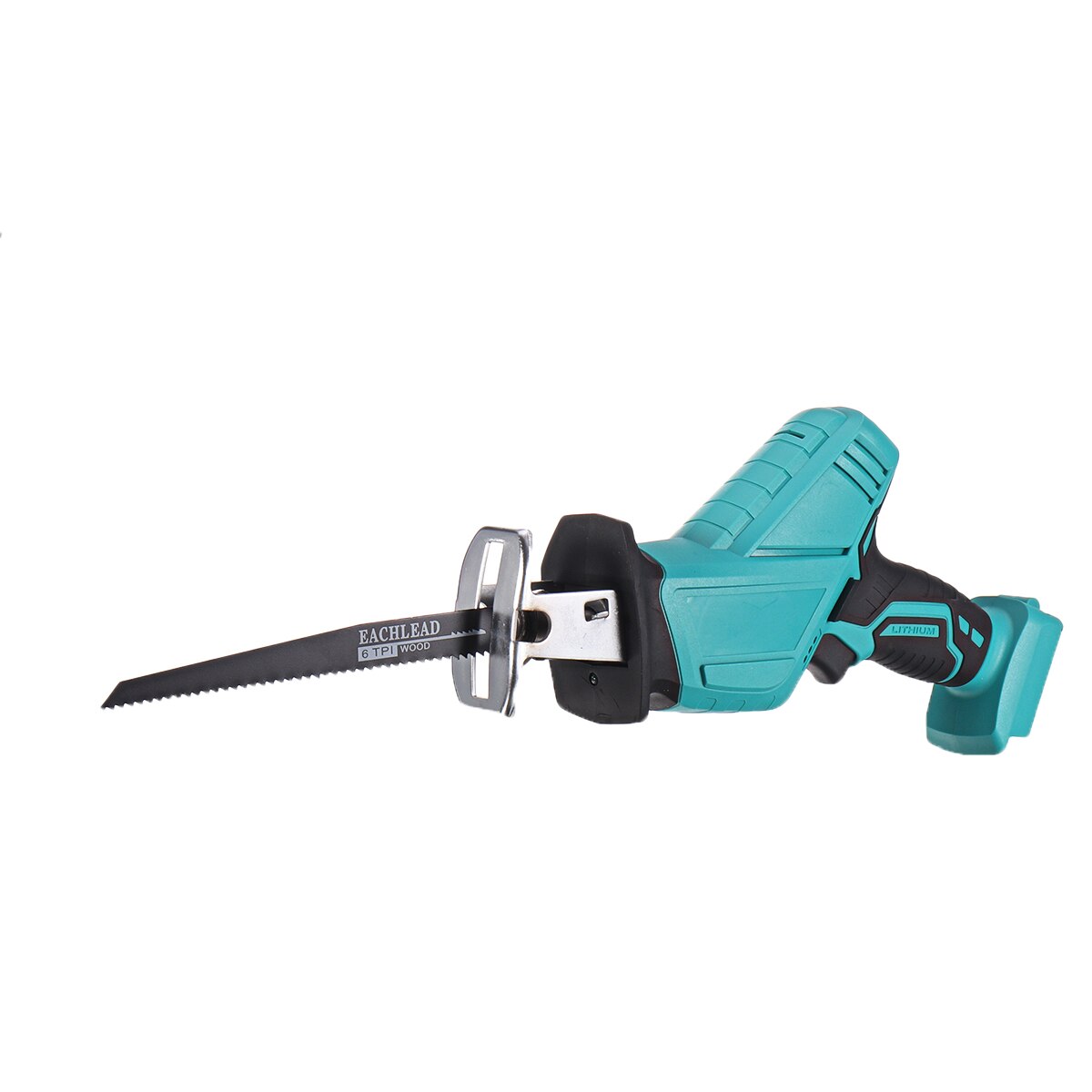 88V Cordless Electric Saw Reciprocating Saw Handsaw Saber Metal Cutting Wood Tool for Metal Wood Pipe Cutting Saw with 4 Blades: without battery