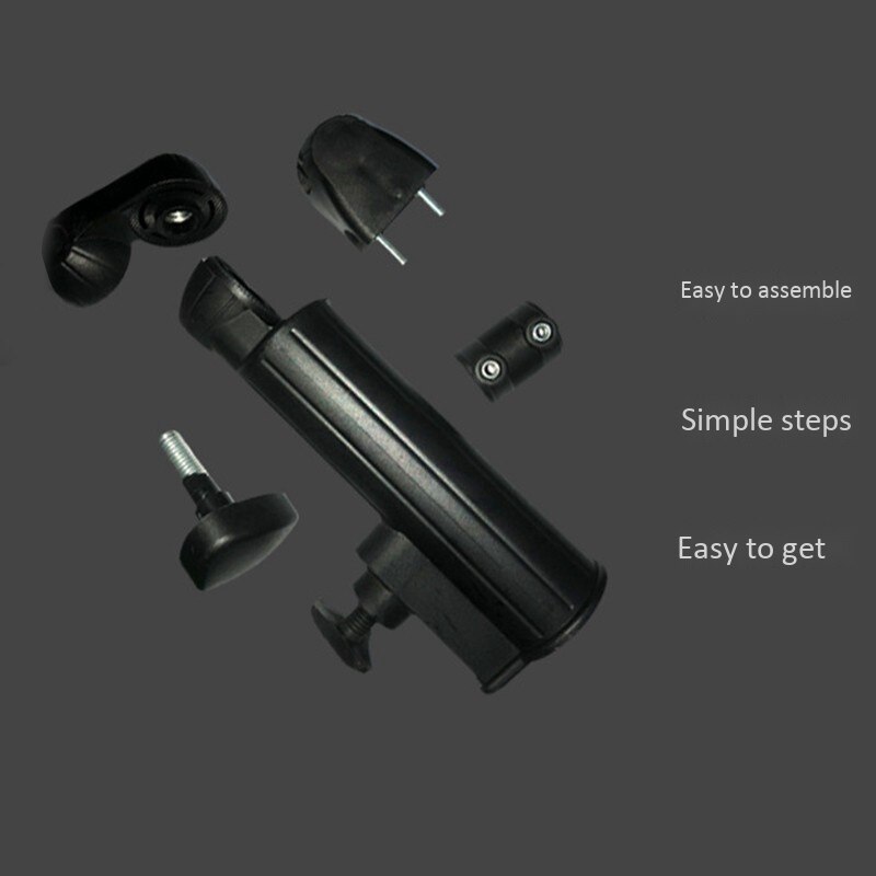 Golf Umbrella Holder Golf Trolley Cart Accessories Adjustable Umbrella Holder Clubbers