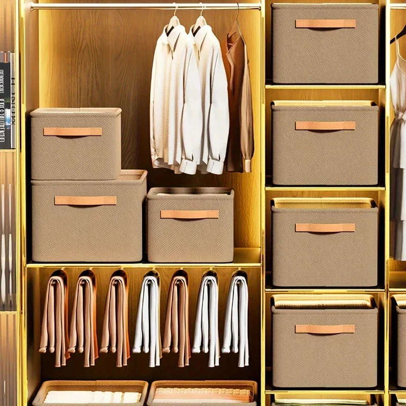 Boîte de rangement de garde-robe pour le rangement dans le placard, tiroirs de sous-vêtements, armoire de chambre à coucher, chaussettes, soutien-gorge, organisateur de pantalons