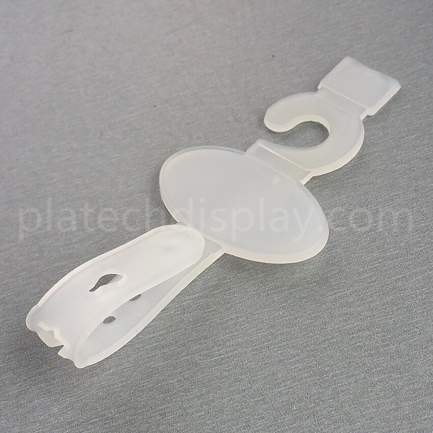 HK12 Plastic PP Leather Belt Products Package Display Hanging Clip Buckle Clasps For Garments Accessories On Pegs Hooks 200pcs