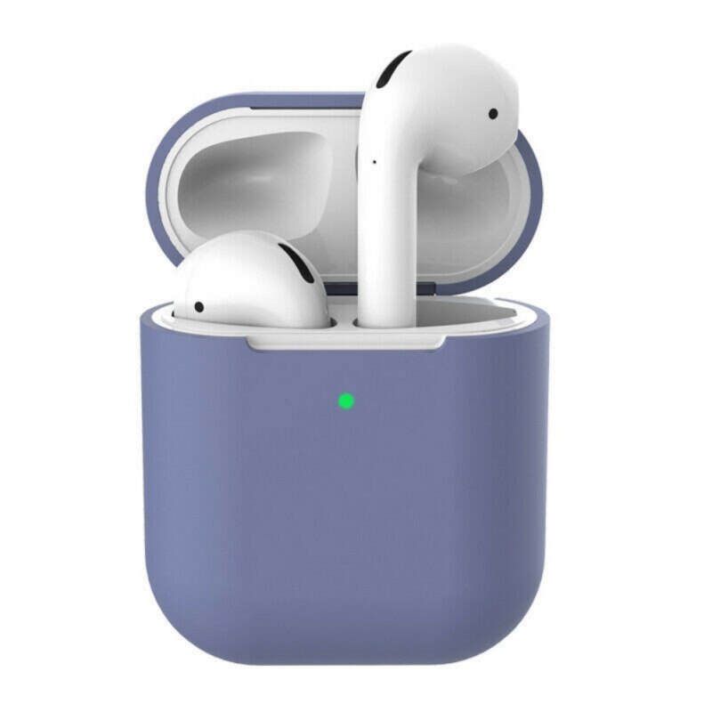 Silikonowe słuchawki etui do AirPods 2 Anti-fall bezprzewodowe słuchawki Bluetooth AirPods osłona ochronna do AirPod 2 slim przypadku: L